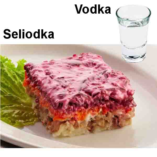 insalata con aringhe