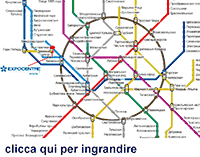 Come arrivare a Expocentr con Metropolitana